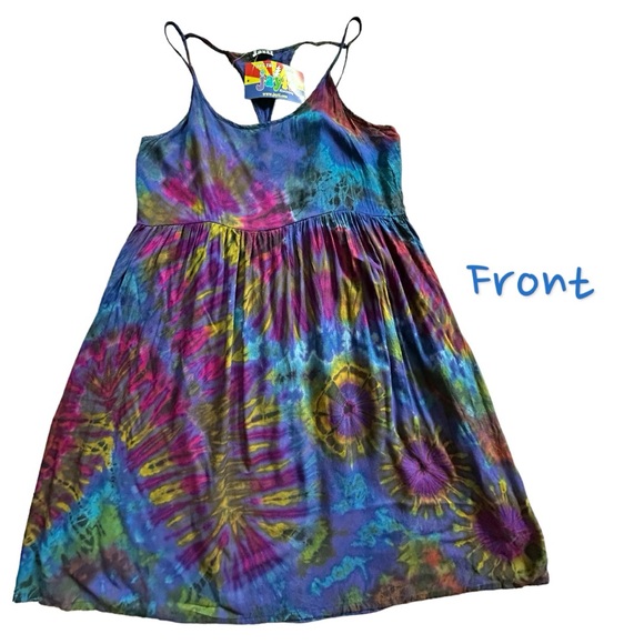 Grateful Dead Dresses & Skirts - NWT Tie Dye Dress by Jayli - Size Medium